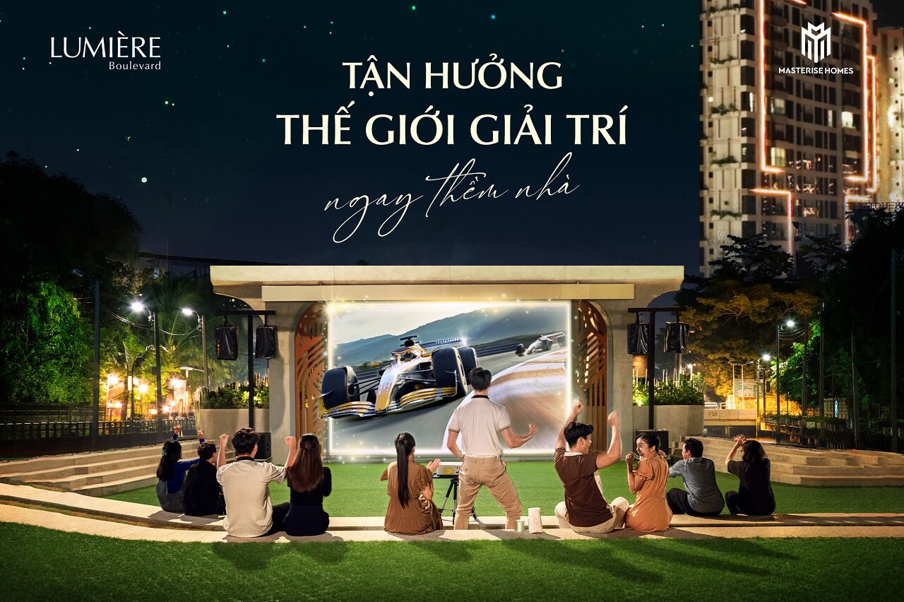 Tận Hưởng Các Tiện Ích Giải Trí Tại Lumière Boulevard