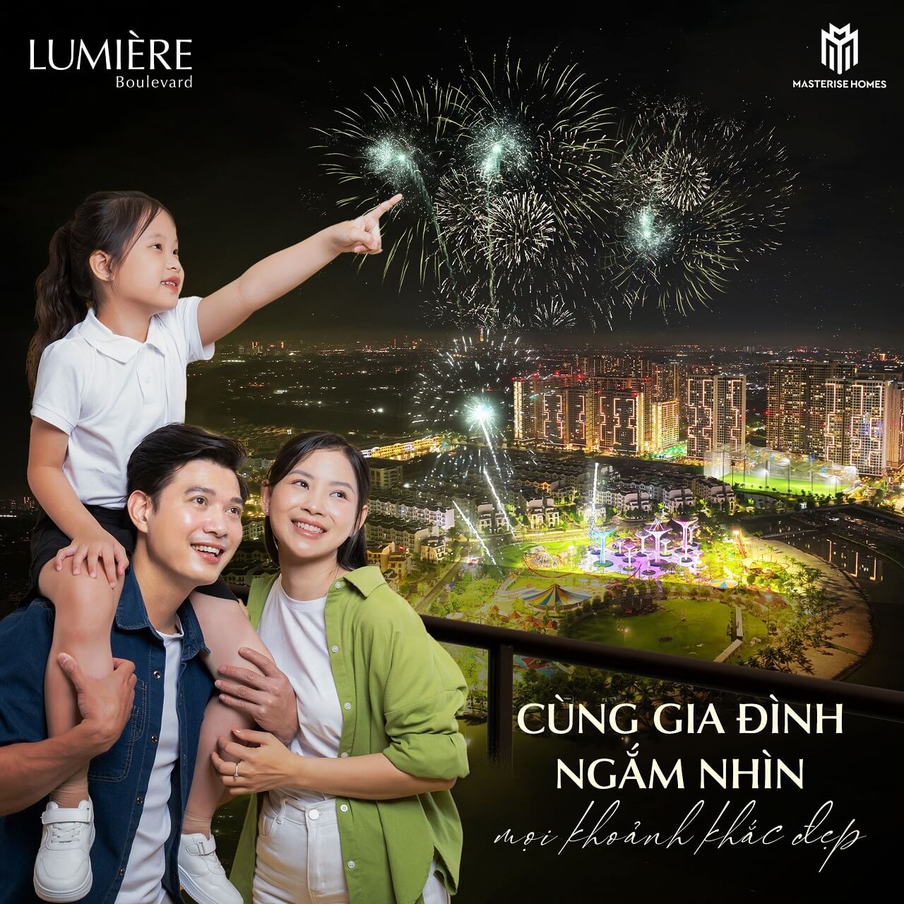 xem pháo hoa Tại Lumière Boulevard